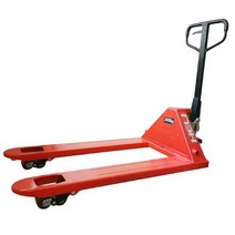 저울 핸드 카트 자키 쟈키 지게차 수동 유압 리프트, 2.5톤 550형 나일론 더블휠