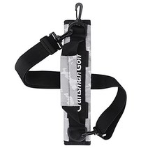크래프트맨골프포터블 Mini 캐리백 Shoulder Sleeve 백 Ideal for 골프Course Available for Custom Version with Your Name, 그레이 카모(업데이트)
