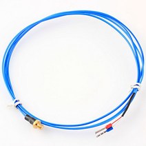 K Type Thermocouple Temperature Thermocouple Sensor Temperature Detector Temperature Gauge with M3 T, 1, M3 Thread