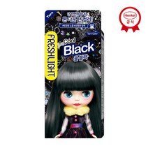 프레쉬라이트 염색약 밀키턴 쿨블랙 x1개, 1개, 단품/free