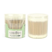 원형면봉 200P 회오리형 면봉나무 원형면봉