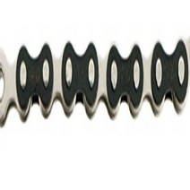 Izumi Chain ECO 1/8” chain jet black/silver, 1