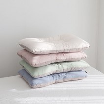 피넛버터젤리 오브 프리미엄 기능성 성인용 낮은 경추베개 58x38, 오브 프리미엄 성인 경추베개_블루