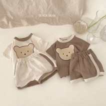 (당일출고)여름 베이비 뽀미베베세트 돌전 돌후 신생아옷 둥이룩