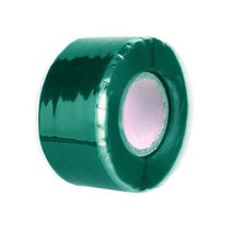 실리콘 방수 성능 수리 테이프 본딩 구조 자기 융합 와이어 호스 검정색 투명 필름 덕트, 25mm, 3M, green