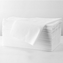 르홈 일회용 수건 100매 대용량 수건 여행용 입원용 애견 왁실 염색 헬스장수건, 100개, 화이트