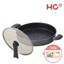 플라즈마 티타늄 특대형 전팬 32cm+유리뚜껑 세트, 상세 설명 참조