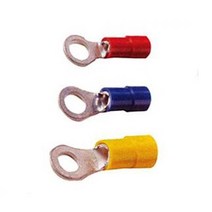 국산 PG압착단자 PG터미널 황색 6SQ 4MM 5MM O형 R형 1봉에 1 000개 봉단위 판매