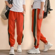 안다로미 여성용 트레이스 기모 팬츠