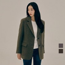 [클라비스] [시즌오프] 퀼팅 안감 반코트형 울 자켓 (2colors) CVJKC4V01M