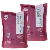 창억 입안가득 포근한 통팥찰떡 (냉동), 4팩, 500g