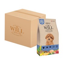 시리우스윌 강아지사료 성견용사료 1kg, 6개