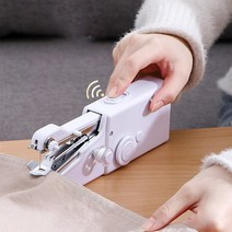 핸디재봉틀 핸드미싱기 간편 컴팩트한 자동 바느질 셀프수선 재봉취미 인형옷만들기