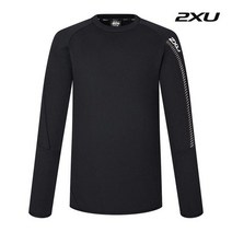 2XU 글로벌 남성 코어 CP 크루넥 LS 티셔츠 X1LM13841BLK