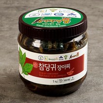 참당귀장아찌 1kgx1, 없음, 1kg