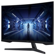 삼성전자 32인치 커브드모니터 VA패널 QHD 블루라이트차단 인풋랙제어 프리싱크 R1