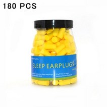 차음재 방음재 흡음재 소음 감소 방지 수면 차단 소프트 폼 귀마개 보호 120 개 180 개, 03 180 yellow