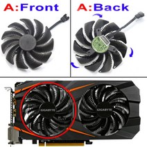 88mm t129215su pld09210s12hh 비디오 카드 팬 쿨러 기가바이트 gtx 1050 1060 1070 ti gv-rx570 580 aorus rx 470 480 r, 협력사, t129215su a