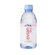 에비앙 생수 페트 330ml 24개