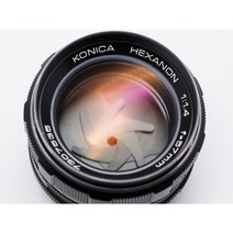 코니카 헥사논 57mm F1.4 보케 이종교배 필름색감 Hexanon 57.4 리얼렌즈