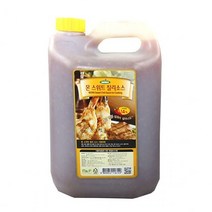 SUREE 몬기타냉동 스위트기타냉동 치킨 식자재 칠리소스5L 8W502849, 1개, 5L