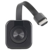 W13 미라캐스트 안드로이드 동글 미라스크린 와이파이 HDMI 호환 에어플레이 TV 스틱 무선 디스플레이 수신기 1080P 미디어 스트리머, [01] Black