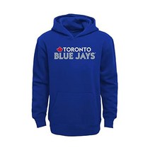 뉴욕 양키스 Outerstuff MLB Youth 8-20 Team Color Fleece Wordmark Logo Pullover Sweatshirt Hoodie