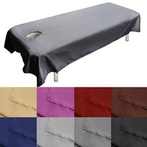 굿베딩 순면 경락 피부 마사지 침대 베드 커버 홑겹 시트, 경락시트, 네이비