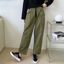 코지 여자 빈티지 아메카지룩 배기핏 와이드팬츠