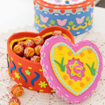 수납함 만들기 EVA 보석함 어린이집 유치원 초등 미술활동, 원형 UDOEV0072