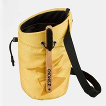 데카트론 클라이밍 초크백 등반 미끄럼방지 파우더 백, 노란색