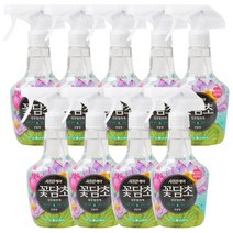 [살균 99.9%] 샤프란케어 꽃담초 섬유탈취제 연꽃향 용기 400ml, 9개