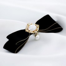 화이트 까메오 헤어핀 DIYSET 초보 공예 머리핀만들기 [동영상]