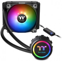 Thermaltake Water 3.0 120 ARGB Sync일체형 수냉 CPU쿨러 120mm팬 x 1기 FN1281 CL-W232-PL12SW-A