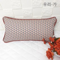 우리가 순면100% 삼각삼각삥 푹신한 수제 유아 편백 메밀 목베개 베개커버 2040(커버만)