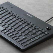 유선 트랙볼 미니 키보드 텐키리스 PTK-150