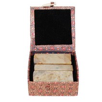 서예박사 전각석 파림석 세트 9푼 2.7cm 두인 케이스포함