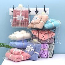 핸드타올 세면타월 호텔수건 기념 수건답례품 세트 샤워타월 판촉 2P 선물세트 타월 타올 샤워타올 사은품 dm, 그레이
