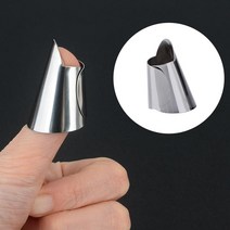 프랑스자수 손가락보호 스텐커버 자수필수품 2개 바느질 터프팅발매트 실끼우기도구 바느질재료