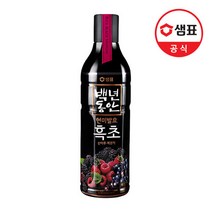 샘표 [샘표] 백년동안 흑초 산머루복분자 900ml, 선택완료, 옵션선택