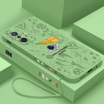 우주 비행사 실리콘 전화 케이스 샤오미 미 11 라이트 5G NE 후면 커버 12s 울트라 12x12s 10 프로 끈이 있, 13 For Xiaomi 12S Ultra, 08 F-YK000308