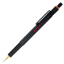 Rotring 800 샤프 펜슬 0.5 mm 블랙 베를 (1904447), 0.5mm, Black