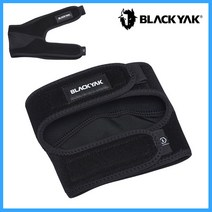 블랙야크 아웃도어 스포츠 등산 용품 왼쪽 무릎보호대 무릎날개V 2BYXXX2908, BK 00M