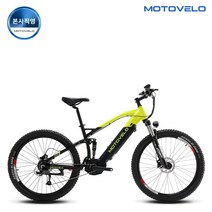 모토벨로 FS10 PAS 500W 48V 15Ah MTB 전기자전거, 블랙