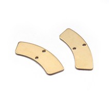 주얼리DIY세트 주얼리메이커 고급케이스 망치로 쳐진 황동 28x8mm 다리 아치 매력 커넥터 걸이형 귀걸이 보석 만들기 장식 공예품 20 개