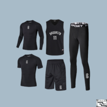 [멤피스유니폼] LA클리퍼스 폴조지 유니폼 상하의세트 농구복 유니폼