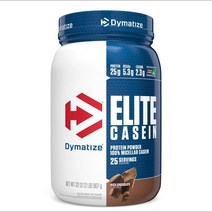 Dymatize Nutrition 다이마타이즈 뉴트리션 엘리트 카제인 가루 파우더 리치 초콜릿 Elite Casein 907g