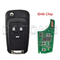 자동차키 Datong 세계 자동차 원격 키 쉐보레 크루즈 올랜도 말리부 아베오 스파크 315433 MHz ID46 칩 스, 02 3BT_01 315 Mhz