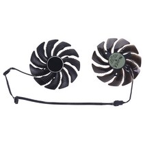 1/2pcs 88mm T129215SU 기가 바이트 Geforce GTX1060 1650 1070 용 냉각기 팬 4Pin 냉각기 팬 GTX 1050TI GTX 960 RX570 RX470 그래픽 카드, 一套