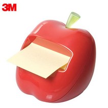 (3M) 포스트잇 팝업 디스펜서 사과 (50매 포함)